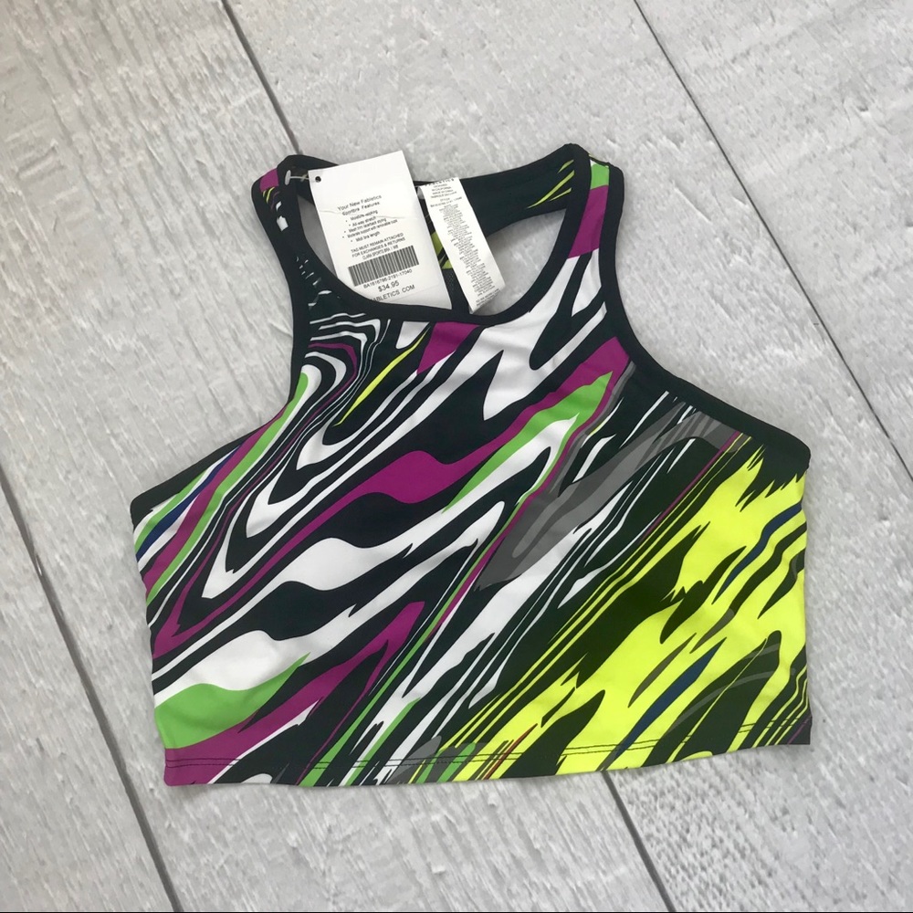 Fabletics cropped sports bra
